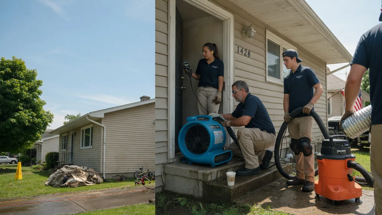 Water Damage Restoration in Mounds, IL near me